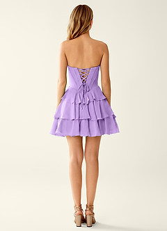 Cekago Light Purple Mini Dress image2