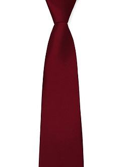 front Matte Satin Wide Tie