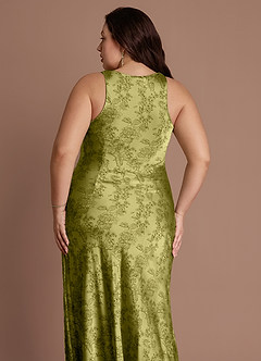 Gelina Moss Navy Maxi Dress image10