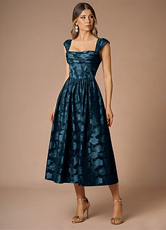 Robe Mi-Longue Marine Dana image5