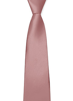 front Matte Satin Wide Tie