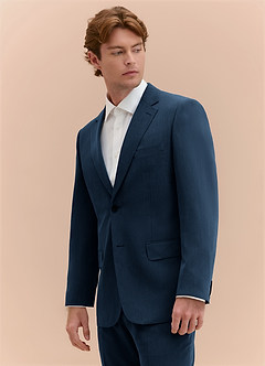 front William Dark Navy Comfort Blend Suit