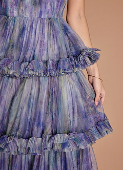 Deena Lilac Midi Dress image9