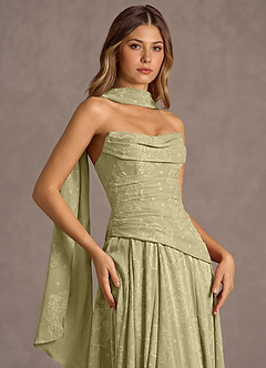 Gabriela Celadon Maxi Dress image6
