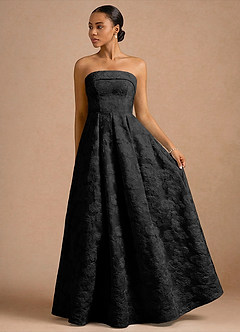Robe Longue Noir Clementine image3