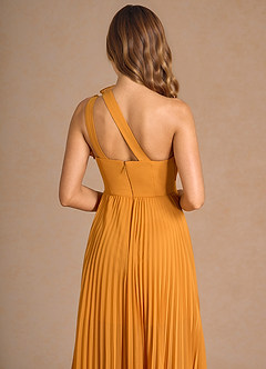 Selma Amber Pleated Maxi Dress image7