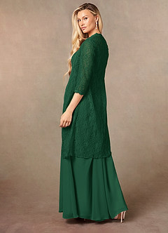 front Azazie Cho Lace Wrap