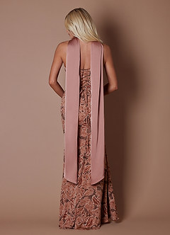 Carlie Bronze Petal Two Piece Dress image9