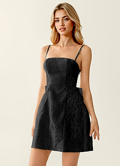 Hadleigh Black Mini Dress image7
