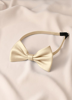 front Junior Bridesmaid Satin Headband