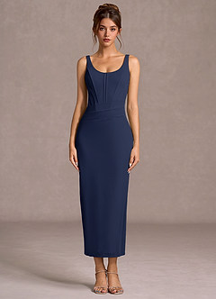 Galiana  Navy Maxi Dress image2