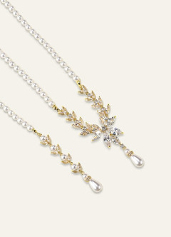 front Pärlsmyckeset för brud – Halsband, Bakgrund och Örhängen