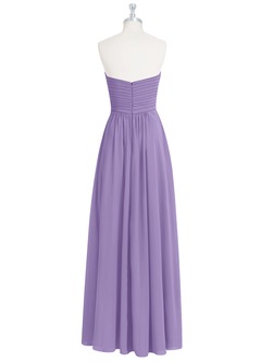 Azazie Yazmin Robes de demoiselle d'honneur Robe Trapèze Convertible en Mousseline de soie Encolure en Forme de Cœur Tahiti image9