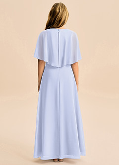 Azazie Maris Junior Vestido de Lavanda de Gasa de Corte en A image2