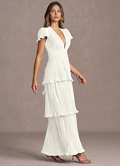 Maxi jurk Talira Wit image4