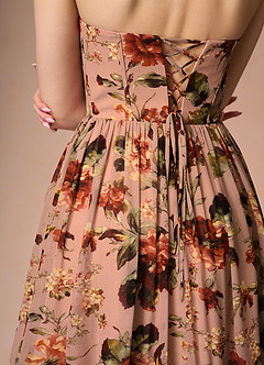 Fauna Mauve Multi Midi Dress image8