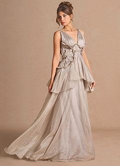 Thalina Dusty Sage Maxi Dress image4
