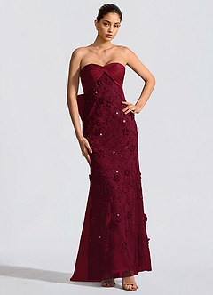 Gudrun Wine Maxi Dress image4
