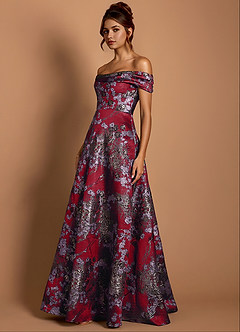 Dagny Merlot Maxi Dress image4