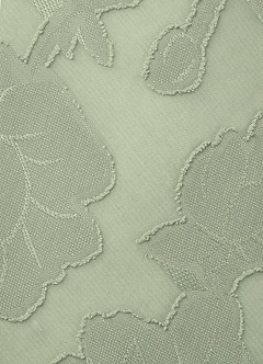 front Floral Burnout Wide Tie