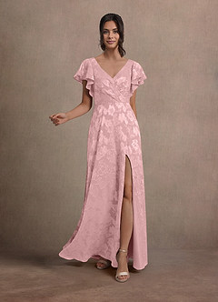 Abito Lungo Rosa Antico Chloé image3