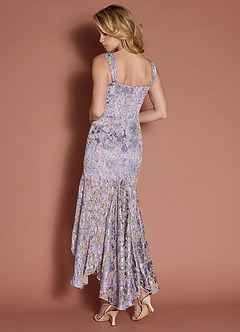 Madison Lilac Multi Maxi Dress image6