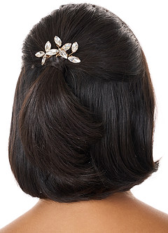 front Conjunto De Horquillas Hojas Delicadas