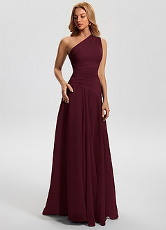 Sylvaine Wine Maxi Dress image5