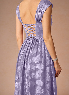 Dana Lilac Midi Dress image8