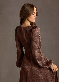 Cerise Mocha Coco Maxi Dress image5