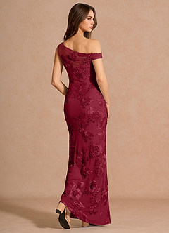 Melian Burgundy Maxi Dress image2