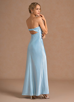 Maëlys Sky Blue Maxi Dress image3