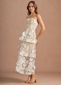Maxi jurk Patricia Wit image2