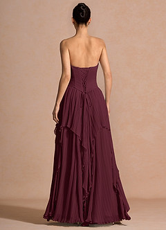 vestido Maxi Vinho Kerensa image2