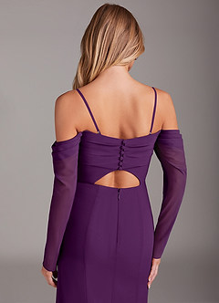 Nimue Grape Maxi Dress image7