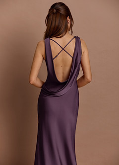 Cheryl Dark Purple Maxi Dress image6