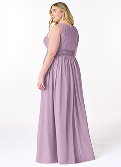 Azazie Harper Bridesmaid Dresses A-Line Pleated Chiffon Floor-Length Dress image8