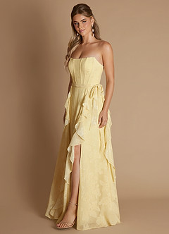 vestido Maxi Creme De Manteiga Alicent image5