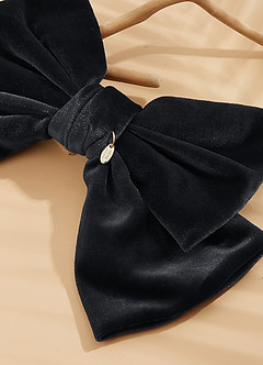 front Princess Velvet Bow Set