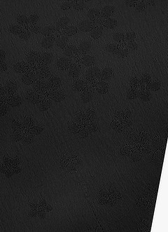 front Jacquard Skinny Tie