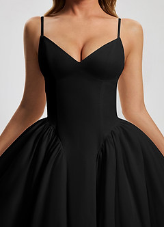 L'Amour Black Maxi Dress image2