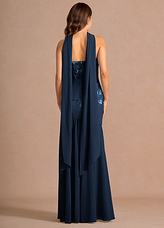 Nerissa Navy Maxi Dress image2