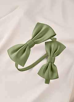 front Junior Bridesmaid Satin Headband