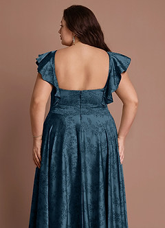 Leilani Navy Black Maxi Dress image8