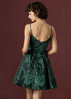 Courtnie Black Emerald Mini Dress image5