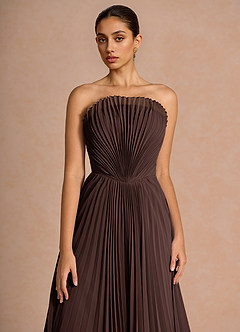 Kleid Eurydice Trüffel image6