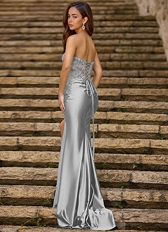 Emblace Silver Mermaid Prom Dress image6
