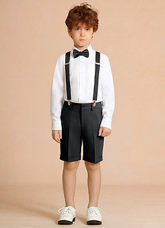 front Oliver Carbón Conjunto de 4 piezas de pantalones cortos para niño