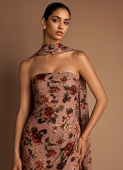 Yseult Mauve Multi Maxi Dress image6