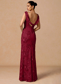 Robe Maxi Bourgogne Elowis image2